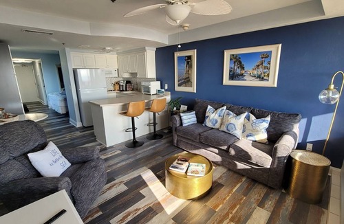 Ortona Park Condo | Beautiful updated oceanfront 1 bedroom 1 bath, full kitchen, direct oceanfront