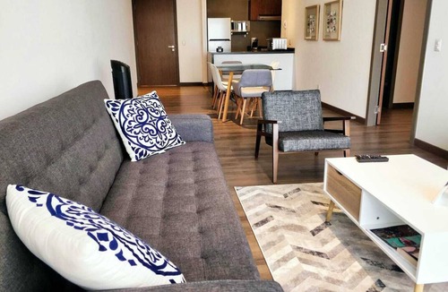 Anahuac Apartment | Beautifully furnished in a chic minimalist style 1 BR high speed internet