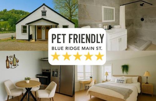 Sparta House | Blue Ridge Main St. Mountain View Cottage