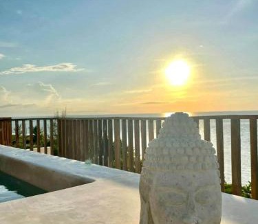 Isla Holbox Apartment | Breathtaking Ocean Vista Penthouse with Private Pool