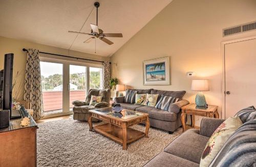 Butler Beach House | Breezy St Augustine Condo: Walk to Crescent Beach!