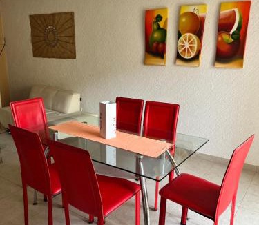 Acapulco Apartment | Cómodo depa en planta baja en Acapulco con Internet y Clima
