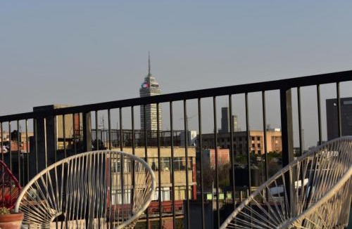 Downtown Mexico City House | Casa Azul for groups since 4 till 30 persons