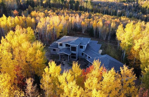 Babbitt Cabin | Cedar Studio w Mini-Kitchen + Futon @ Whitetail Estates