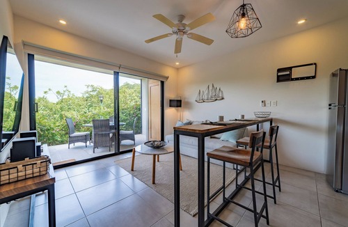P Chahue Condo | Chic Central Living: 1-Bedroom Condo Rental in Prime Location