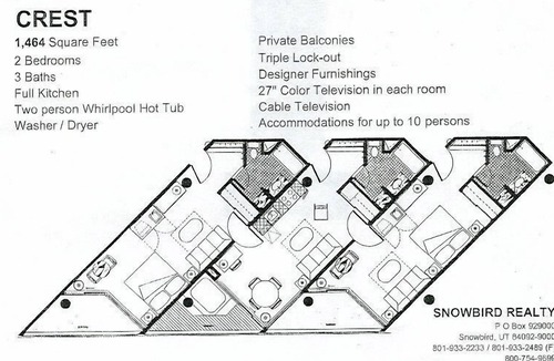 Salt Lake Mountain Resorts Condo | Cliff Club, Pinacle, Ski-in Ski-Out, January 5 -12 2019