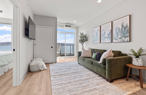 Lake City Condo | Condo with stunning views of Lake Pepin - Assigned Garage - Unit 205