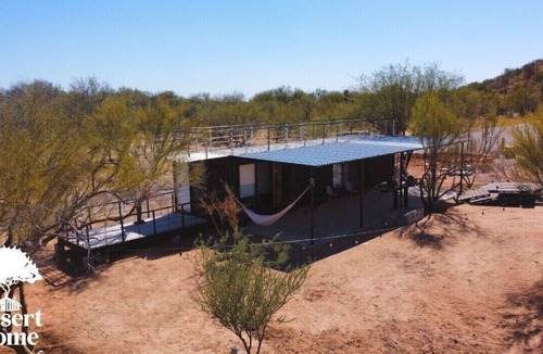 Hermosillo Cottage | Container house "green stick house"