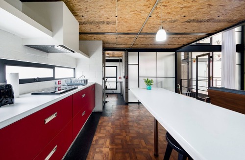 Alvaro Obregon Apartment | Cozy Loft industrial style