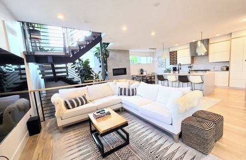 Villa Park House | Custom Luxury Home Modern Denver 4BR 5BA Skyline Rooftop Fire pit Chef Kitchen
