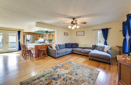 Belhaven House | Deck + Water Views: Pungo River Retreat!