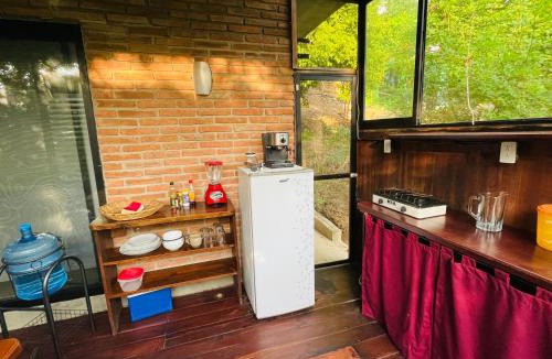 Cuatunalco House | Double Bed, Queen size, small kitchen, terrace, wi-fi- air condition