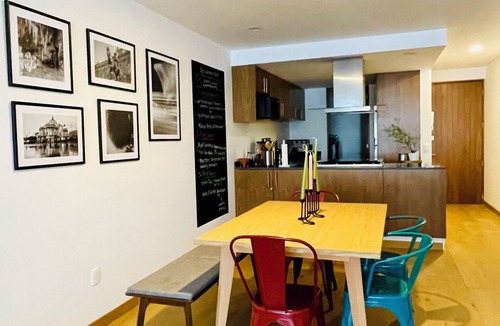 Roma Sur Apartment | Espectacular Departamento Nuevo en Condesa con Piscina