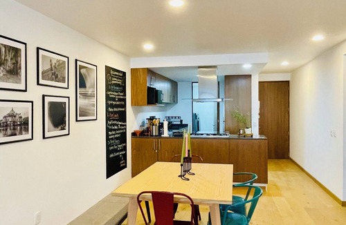 Roma Sur Apartment | Espectacular Departamento Nuevo en Condesa con Piscina