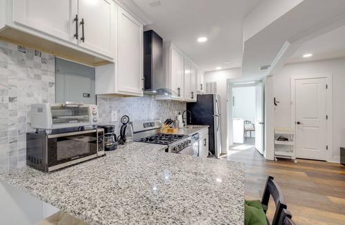 Trinidad Apartment | Fire Pit & Yard! Modern DC Unit Near H Street