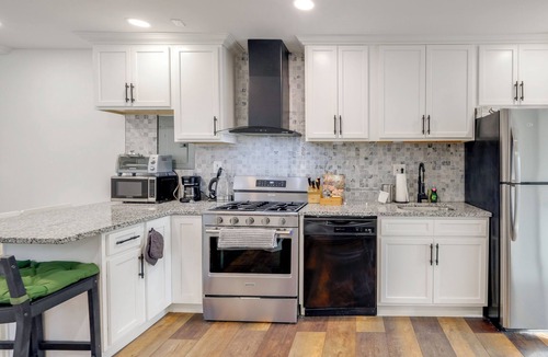 Trinidad Apartment | Fire Pit & Yard! Modern DC Unit Near H Street