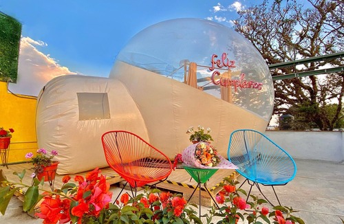 Huamantla Hotel | Glamping Amate - Hotel Burbuja