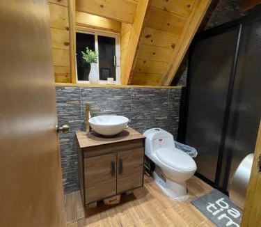 Arteaga Other | Glamping MORET Cabaña Alpina M3 para 2 a 6 personas