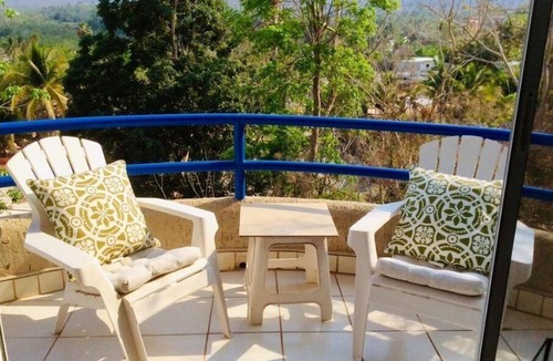 La Manzanilla Villa | Green Apartment con vista al mar y a las montañas en casa elegante