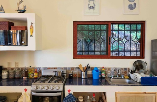 Puerto Angel House | Hidden small house over Playa La Mina and stunning views of the Pacific Ocean