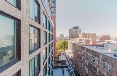 Jersey City Apartment | Hip Jersey City 1BR w/Game Room, Lounge, Gym & W/D, by Blueground