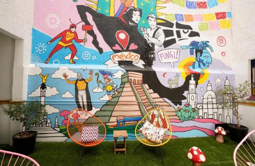 La Condesa House | Hostal Fungi Casa Rosa