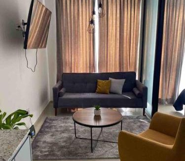 Ferrocarrilera Apartment | Impecable loft, terraza, alberca, cerca de playa