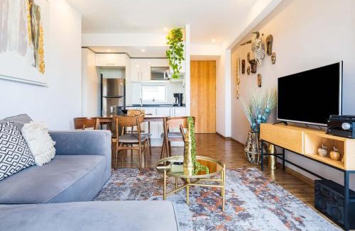 Santa Fe Apartment | Increíble departamento en Santa Fe con gym, alberca y estacionamiento