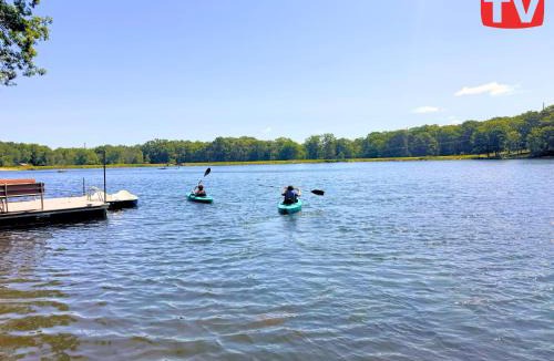 Pocono Mountain Lake House | Lakefront, Hot Tub, Hiking, Pool, Pickleball, Pets