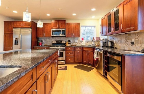 Long Pond House | Lakefront Oasis in the Pocono Mountains with Hot Tub + Views