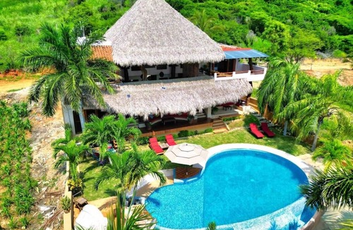 Troncones House | Luxurious Troncones Estate with 360 Views, Private Pool & Steps to Surf