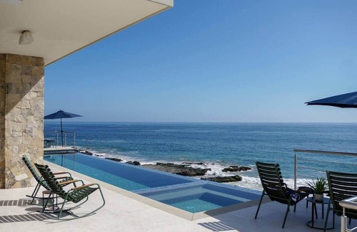 El Pescadero House | Luxury Oceanfront Villa Pool Spa Secluded Beach