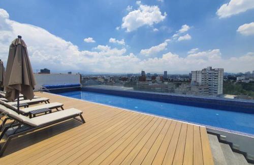 Hipodromo Apartment | Mili & Mila Depto con Alberca y Gym en el corazón de Condesa y Roma