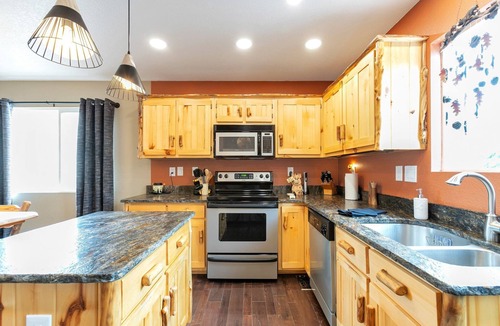 Roxborough House | Modern Cabin Vibe, With great back yard to relax in. New furnishings and hot tub