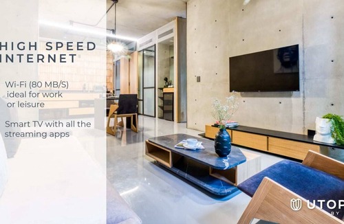 Roma Norte Apartment | Modern Double Suites w/AC | Gym+Cool Rooftop w/Loungers