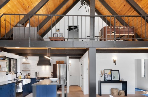 Graeagle Ski Chalet | Modern Mountain Chalet