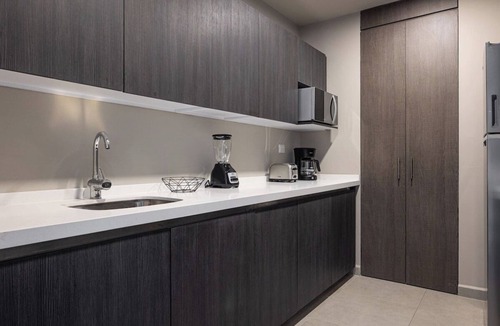 Monterrey Apartment | Modern Stay w/Pool, Balcony & Mountain Views