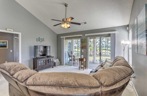 Waterford Plantation Apartment | Myrtle Beach Condo with Pool and Golf Course Views