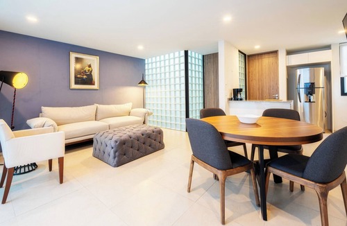 Coyoacan Condo | NEW Equipped Condo w/GYM & Roof