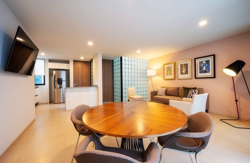 Coyoacan Condo | NEW Equipped Condo w/GYM & Roof