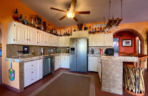 San Carlos Villa | Ocean view 4BR villa with private pool, pickleball court, palapa-bar & firepit