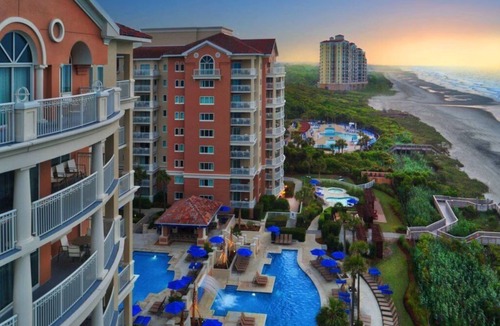 Myrtle Beach Villa | Ocean Side View ! 2 Bedroom Marriott's OceanWatch Villas at Grande Dunes Resort