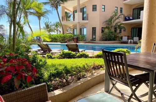 Downtown Condo | OCEAN VIEW condo with Beach and Infiniti Pool at Luna Encantada B1