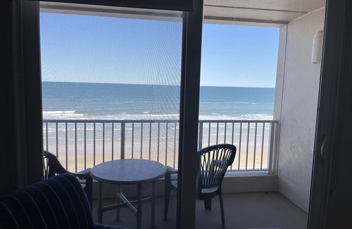 Ponce Inlet Condo | Oceanfront Getaway! Relaxing Condo on the no-drive Beach 15% discount thru July