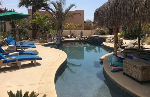 Chimalhuacan House | Oceanfront on secluded beach, pool & palapa