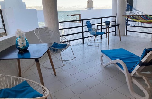 Chicxulub Puerto Condo | Paradisiac apartment facing the sea