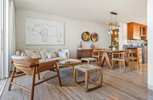 La Paz Apartment | Penthouse at Vista Coral with Sunset Views at Marina Cortez in Downtown La Paz