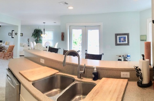 Perdido Key Coves One House | Perdido Key Waterfront Home with dock on canal, Gulf right across the street