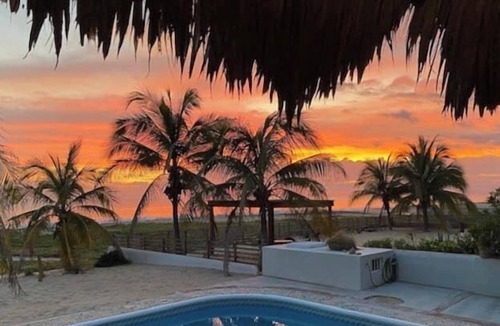 Puerto Escondido House | Pets Welcome! Oceanfront Escape! Sunsets! Private Pool!