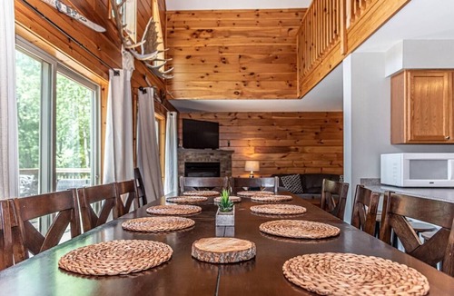 Briar Crest Woods House | Pocono 2 Homes Group Rental | Sleeps 26 | Near Ski